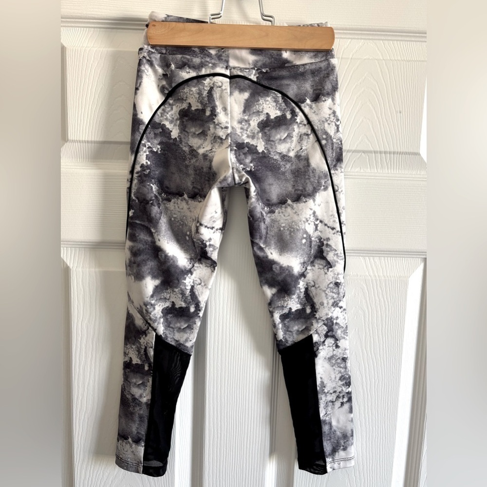 Zara Girls Monochrome Tie-Dye Leggings - Picture 3 of 3